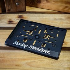 Podložka ŠPZ - Harley strieborná